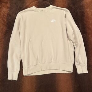 Nike tan crewneck
